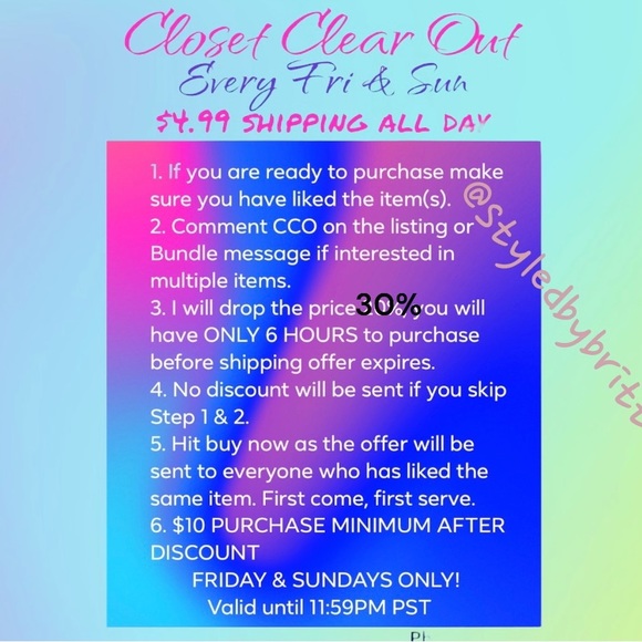 🥳 Black Friday Bundle Blowout Sale🥳 
Happening Now! Share & Like this Post♥️ - Picture 6 of 17